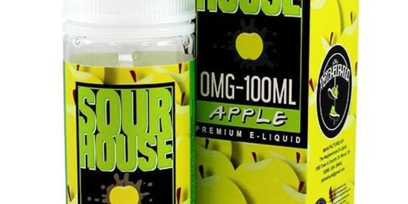 Apple 100ml Shortfill – £4.00 By Sour House