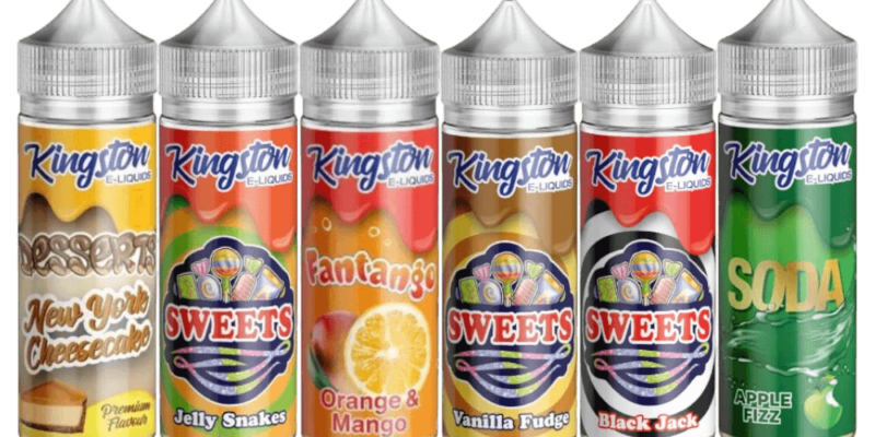 Kingston 100ml Shortfills – £5.00