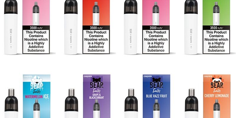 Aspire R1 Refillable 3500 Puffs Disposable Kit – £6.36