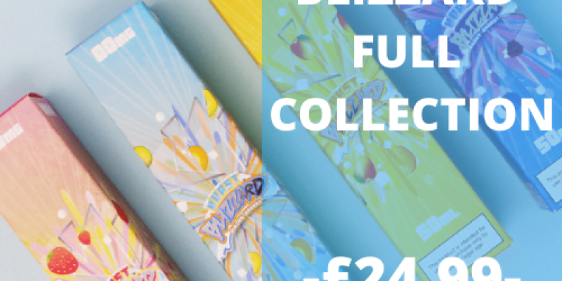 Burst Blizzard E-Liquid 4x 50ml – £24.99