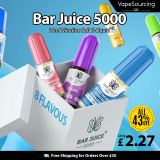 Bar Juice 5000 Nicotine Salt E-Liquid 10ml – £2.27