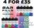 Barfills 4x 100ml E Liquid Shortfills – £35.00