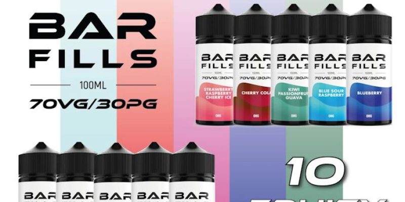 Barfills 4x 100ml E Liquid Shortfills – £35.00