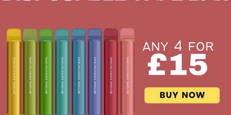 Beyond Disposable Vape Bar 800 Puff – £15.00