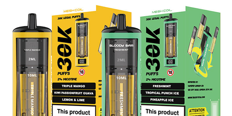 Bloody Bar 30k Triple Twist Prefilled Pod Kit – £12.99