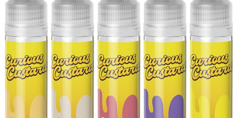 Curious Custard 50ml E-liquid – £3.50