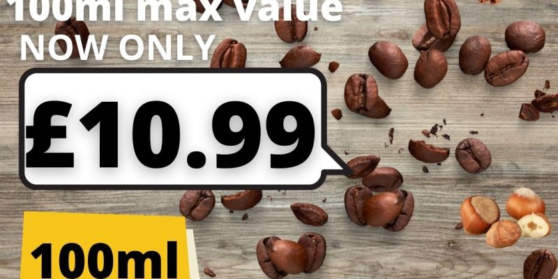 Coffee Flavour Concentrates 100ml– £10.99