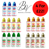 Donut King 100ml E Liquid Shortfills – £6.99