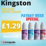 Kingston Nic Salt 10ml – £1.29