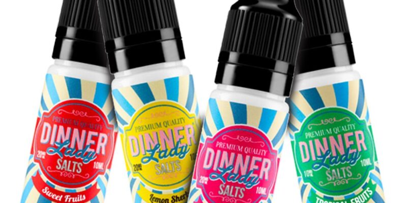 Dinner Lady Salts 4x 10ml E-liquids – £10.00