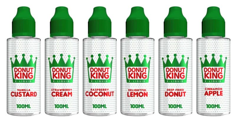 Donut King E-Liquids 2x 100ml – £15.00