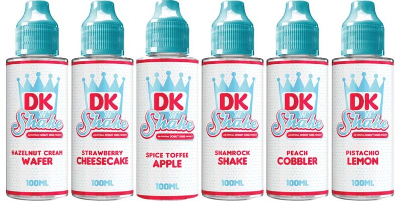 Donut King Shakes 2x 100ml E-Liquids – £15.00