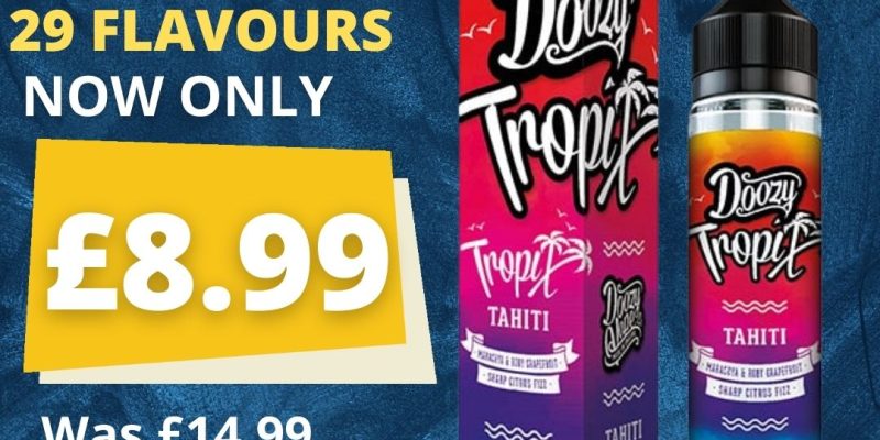 Doozy 50ml E Liquid Shortfill – £8.99