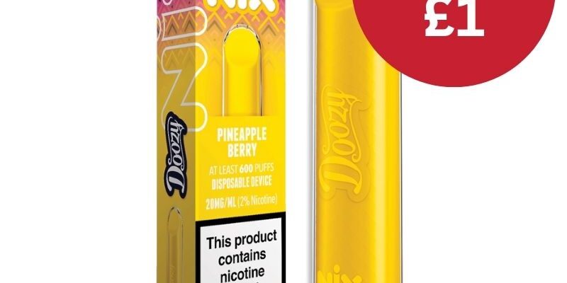 Doozy NIX Disposable Vape 600 puff – £1.00