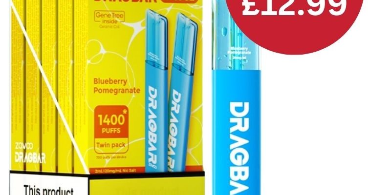 Drag Bar Z700 SE Disposable Vape 10 Pack – £12.99