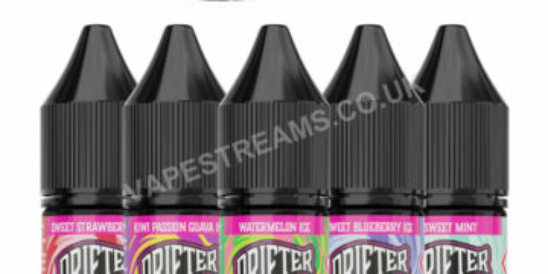 Drifter 10ml Nic Salt E-Liquids – £2.99