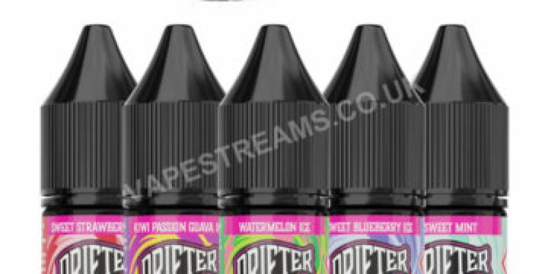 Drifter 10ml Nic Salt E-Liquids – £2.99