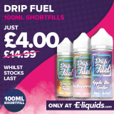 Drip Fuel 100ml E-Liquid Shortfill – £4.00