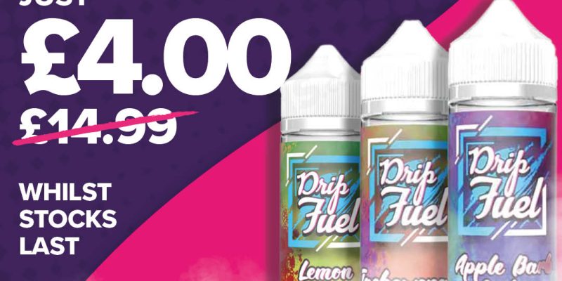 Drip Fuel 100ml E-Liquid Shortfill – £4.00