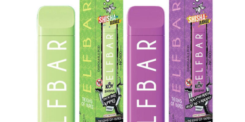 Elf Bar NC600 Shisha Range Disposable Pod Kit – £3.99