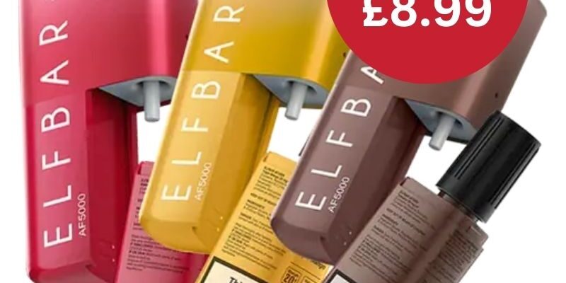 ELFBAR AF5000 Disposable Vape kit – £8.99