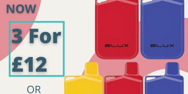 Elux Koko 600 3 Pack Disposable Pod – £12.00