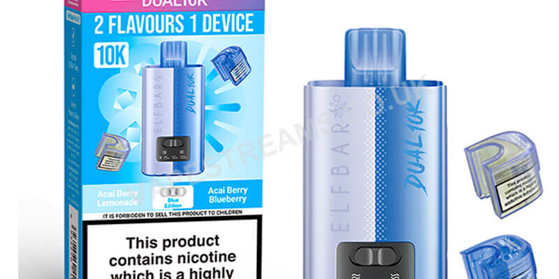 Elf Bar Dual 10k Disposable Vape – £11.99