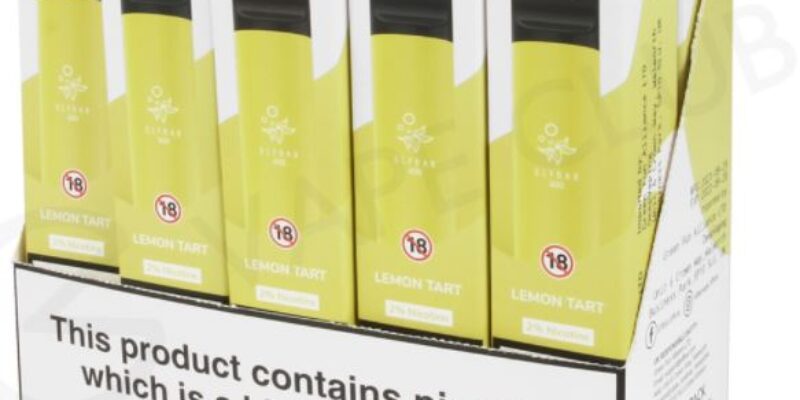 Elf Bar Lemon Tart x10 Disposable Vape Multipack – £38.00