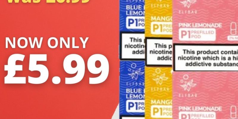 ELF Bar Mate 500 Replacement Pods – £5.99