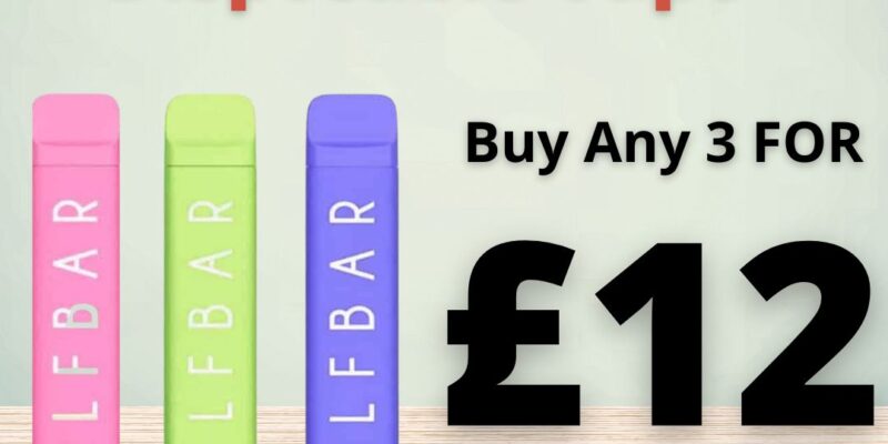 Elf Bar NC600 3 Pack Disposable Vape – £12.00