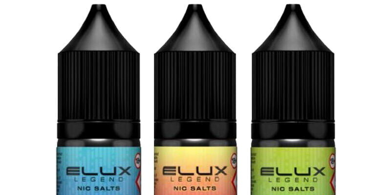 Any 4 Elux 10ml Salt Nic E Lqiuids £10.00