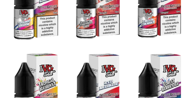 IVG Nicotine Salts 10ml – £1.00