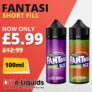 Fantasi 100ml Short Fill E Liquid – £5.99