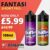 Fantasi 100ml Short Fill E Liquid – £5.99