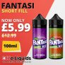 Fantasi 100ml Short Fill E Liquid – £5.99