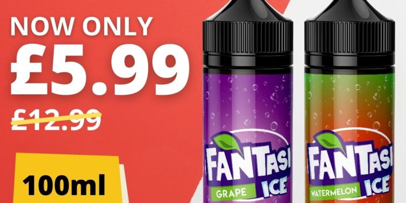 Fantasi 100ml Short Fill E Liquid – £5.99