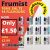 Frumist 10ml Nic Salt E Liquid – £1.50