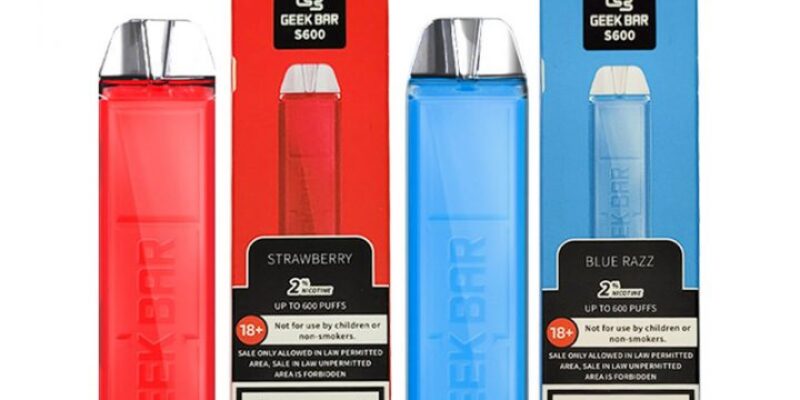 Geek Bar S600 Disposable Vape Pod Kit – £3.99