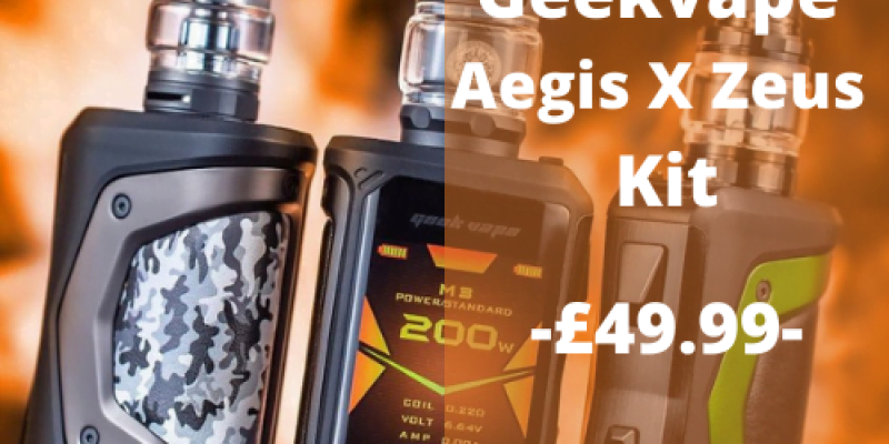 Geekvape Aegis x Zeus Kit – £49.99