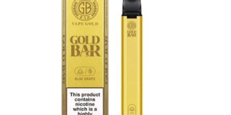 Gold Bar 600 Disposable Vape 99p