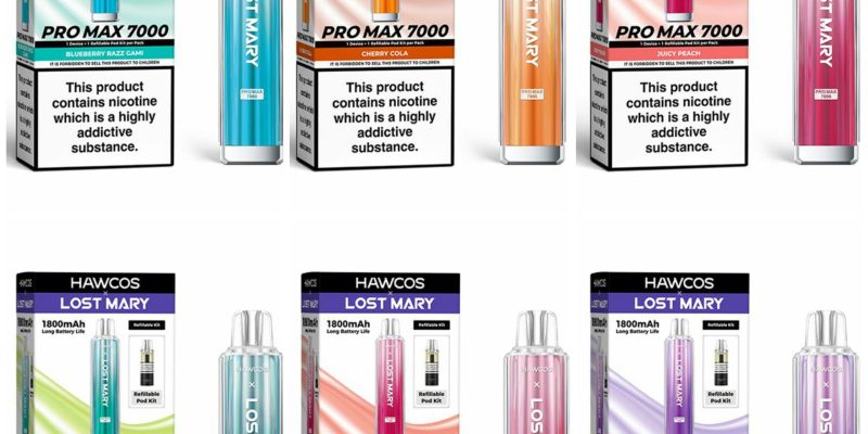 Lost Mary x Hawcos Pro Max 7000 Vape Kit £7.99
