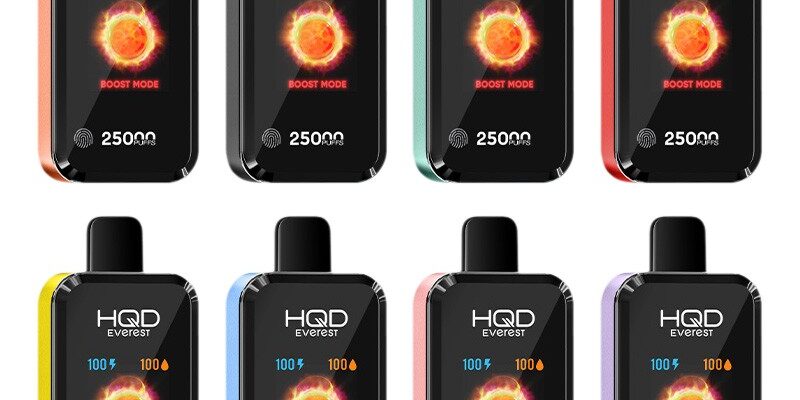HQD Everest 25000 Disposable Vape – £5.99