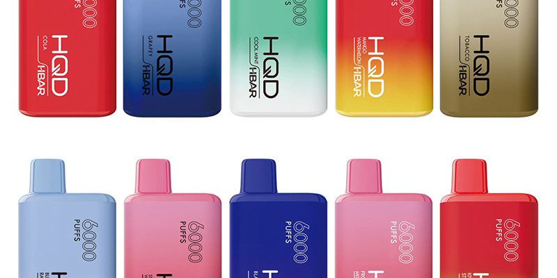 HQD HBAR Disposable Vape 6000 Puffs – £9.39