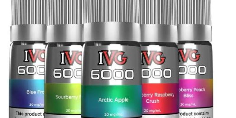 IVG 6000 Salt Liquid – 4 Pack – £8.99