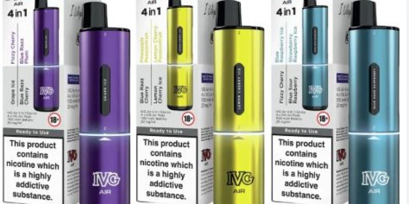 IVG AIR 4-in-1 Prefilled Pod Vape Kit £6.71