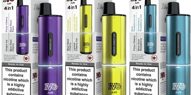 IVG AIR 4-in-1 Prefilled Pod Vape Kit £6.99