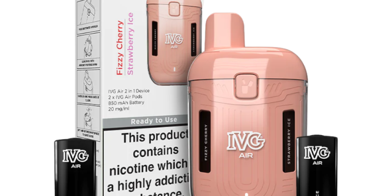 IVG Air 2 in 1 Pink Starter Kit £7.20