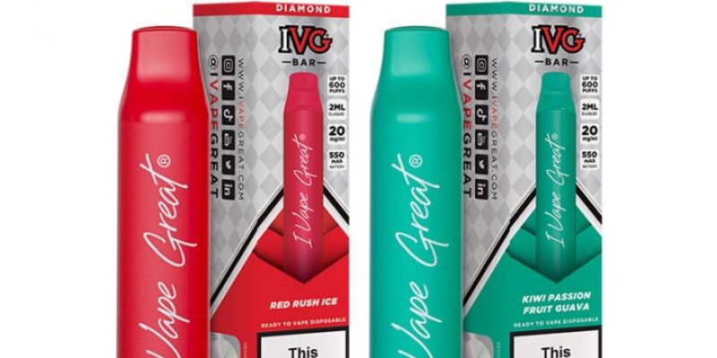 IVG Bar Diamond Disposable Pod Kit – £3.99