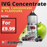 IVG 30ml Flavour Concentrate – £9.99