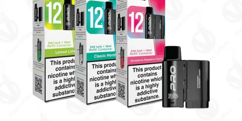 IVG Pro 12 Prefilled Pod + Refill – £5.49